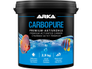 Carbopure - Dampfaktivierte, pelletierte und säuregewaschene Aktivkohle (2,9 kg, 5 L) ARKA