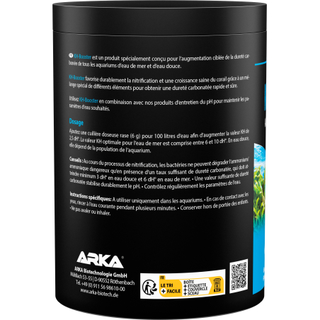 KH Booster - Aumentar de manera segura el valor de KH (1000 g, 1000 ml) ARKA