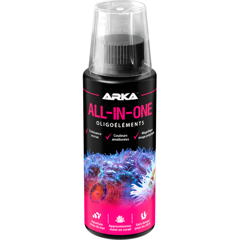 Todo en Uno - Suministro de Oligoelementos para Corales (118 ml) ARKA