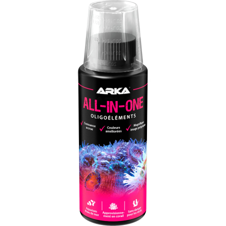 All in One - Trace Elements Supply for Corals (118 ml) ARKA