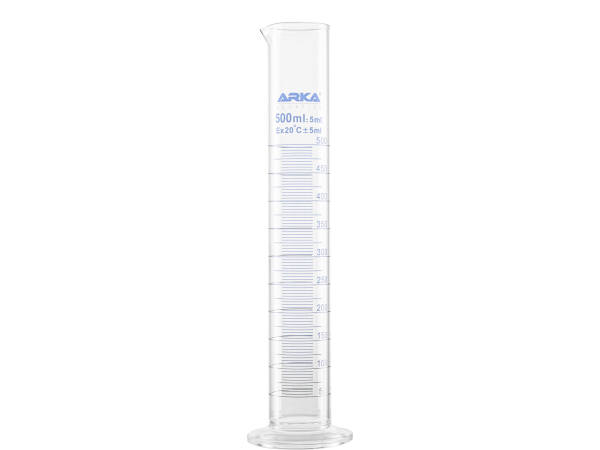 Measuring cylinder made of borosilicate glass 3.3 in laboratory quality ARKA automatic osmolator (ATO)