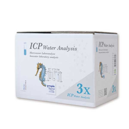 ICP-Wasseranalyse - Set aus 3 Stk. TROPIC MARIN
