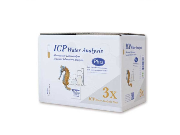 Analisi dell'acqua ICP PLUS - set di 3 TROPIC MARIN