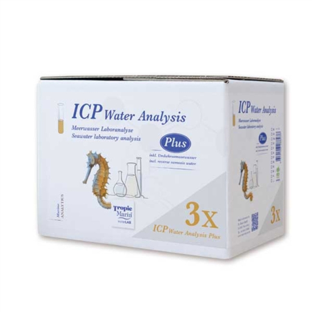 Analisi dell'acqua ICP PLUS - set di 3 TROPIC MARIN