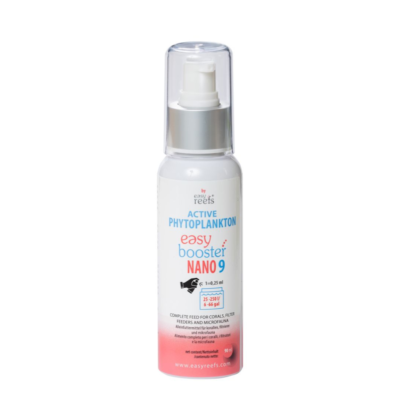 Easybooster Nano 9 of 90ml Phytoplankton in gel for corals and microfauna