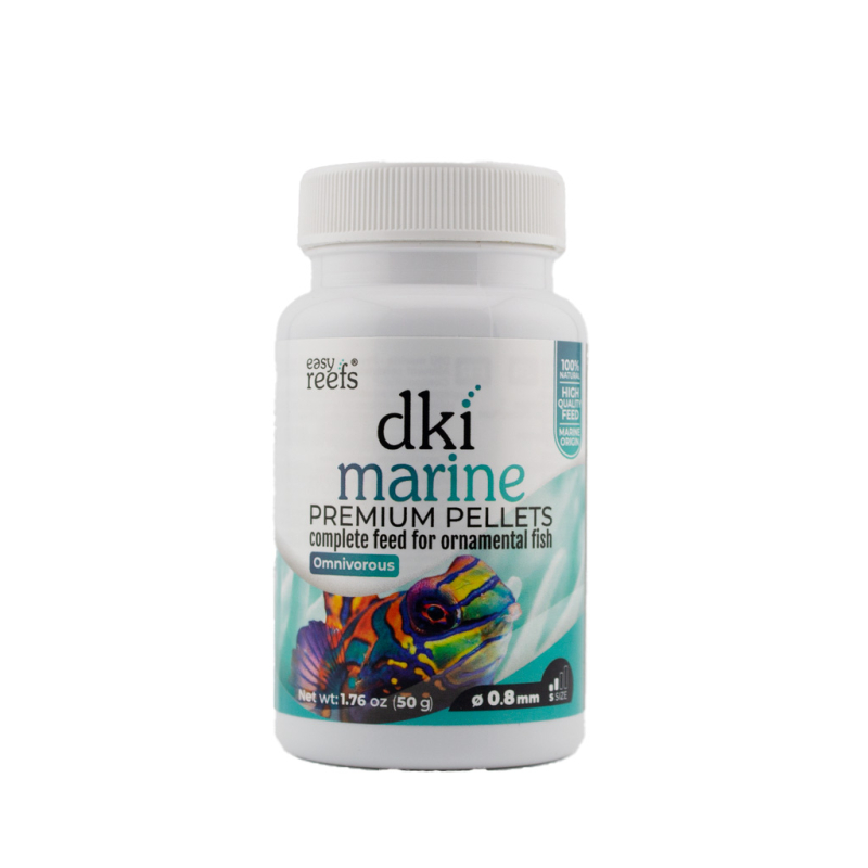 DKI Marine 50 gr Ø 0,8 mm (granulés de planctons et crevettes pour poissons) EASYREEFS