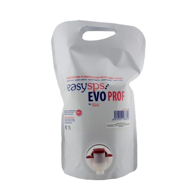 Easysps EVO Prof 1500 ml natürliches gefriergetrocknetes Futter für SPS-Korallen