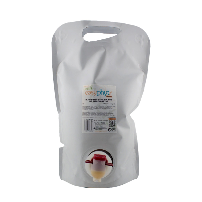 Easyphyt Prof 1500 ml para cultivar fitoplancton