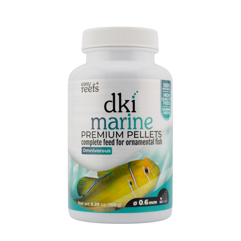 DKI Marine 150 gr Ø 0,6 mm (granulés de planctons et crevettes pour poissons) EASYREEFS