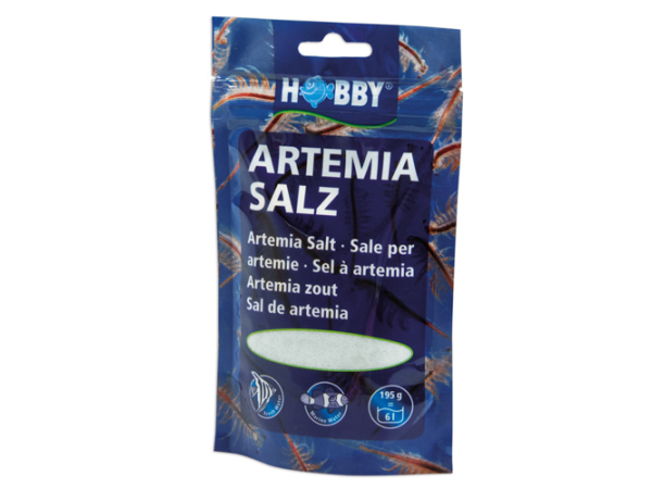 SEL POUR ARTÉMIA, 195 G POUR 6 L