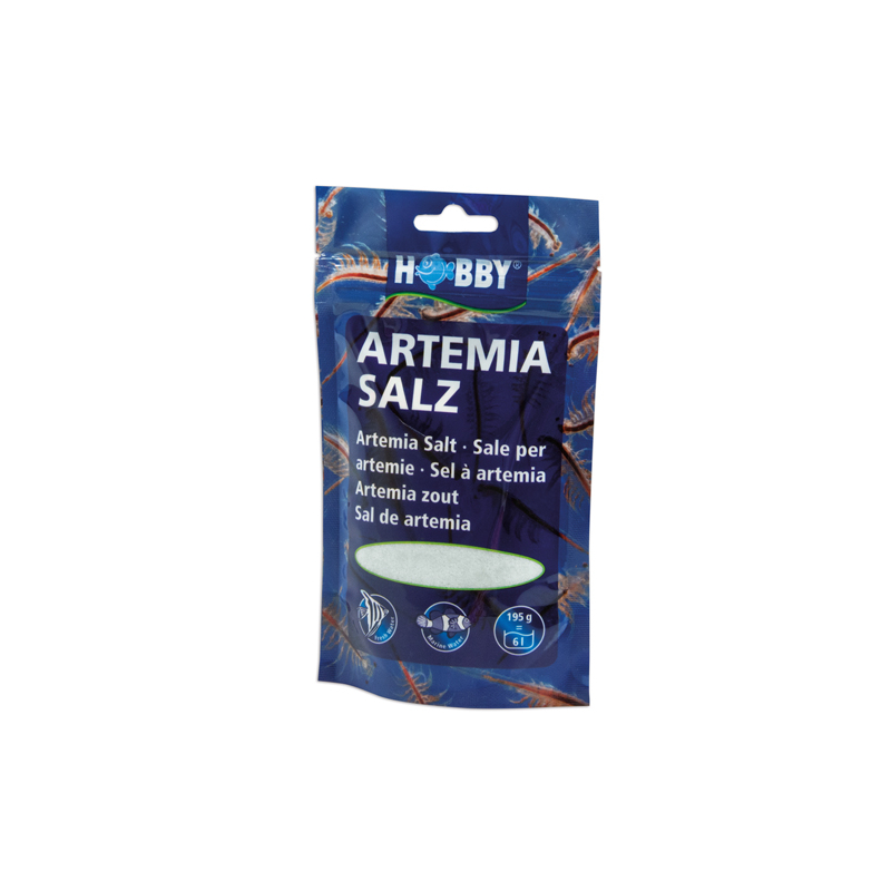 SALT FOR ARTEMIA, 195 G FOR 6 L