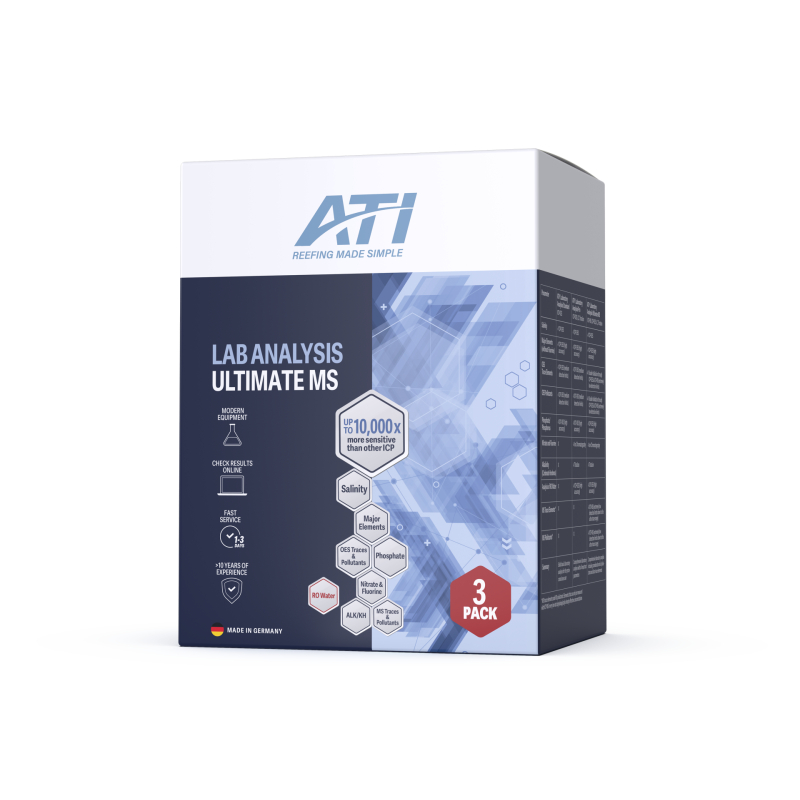ATI Analisi ICP-MS Ultimate/Premium Lotto di 3