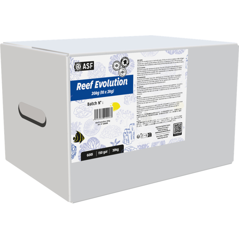 Reef Evolution 20kg carton eco 10x2kg Aquarium systems