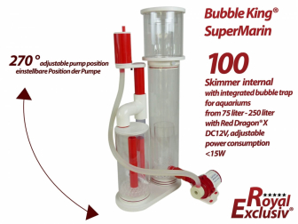 Bubble King Supermarin 100 Interne with RDX + Bubble trap Royal Exclusiv 87-RDX-2