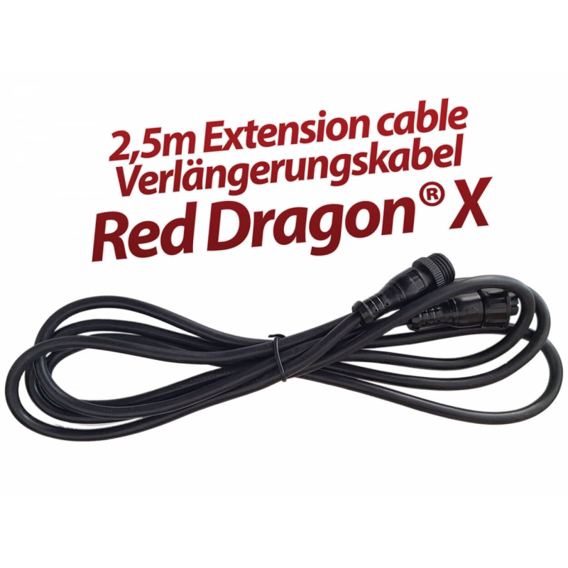 Parti di ricambio RDX Cavo di prolunga RDX 2,5m per 30-40-50W Royal Exclusiv