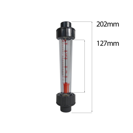 RDX spare parts Flowmeter 1000 l-h carbon shaft Royal Exclusiv