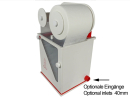 COMPACT LARGE AUTO DB-C-30-A-LARGE fleece filter stand alone 60cm Royal Exclusiv 43 liter min. 1000 - max. 8000 liters33x40x35cm