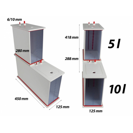 Royal Exclusiv Dreambox - dosing feeder -- feed tank - station 5 liter Volume ECO
