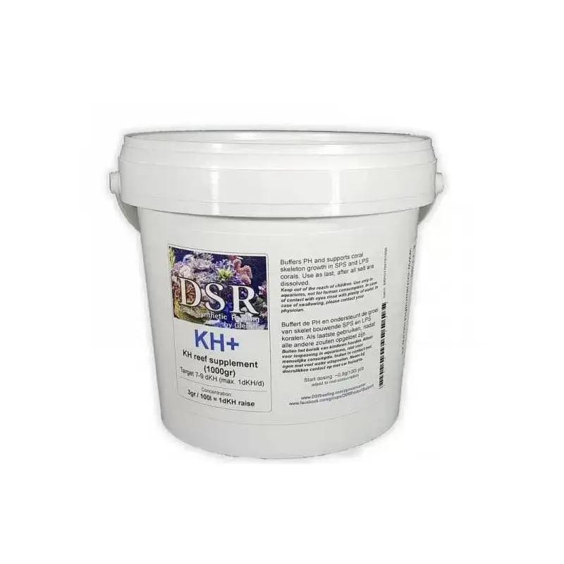 DSR - KH+ (Raises Alk KH) : Bicarbonate de sodium (BULK) 11 kg