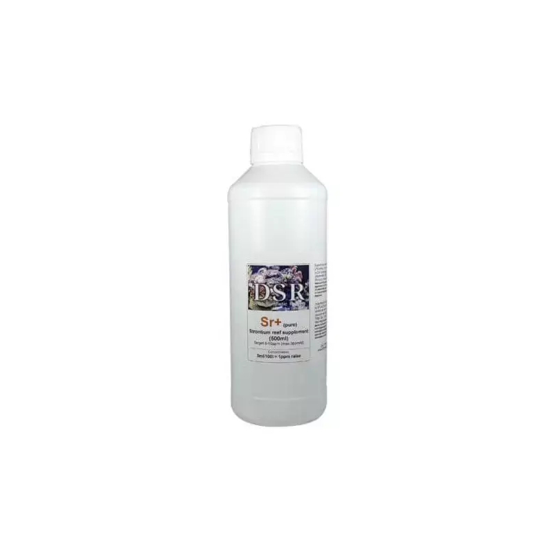 DSR - Sr+ (Strontium) : Coral skeleton growth enhancer 500 ml