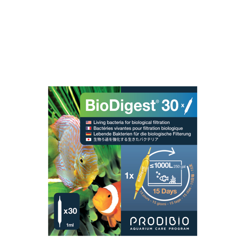 Bio Digest 30 Ampoules Bactéries Prodibio