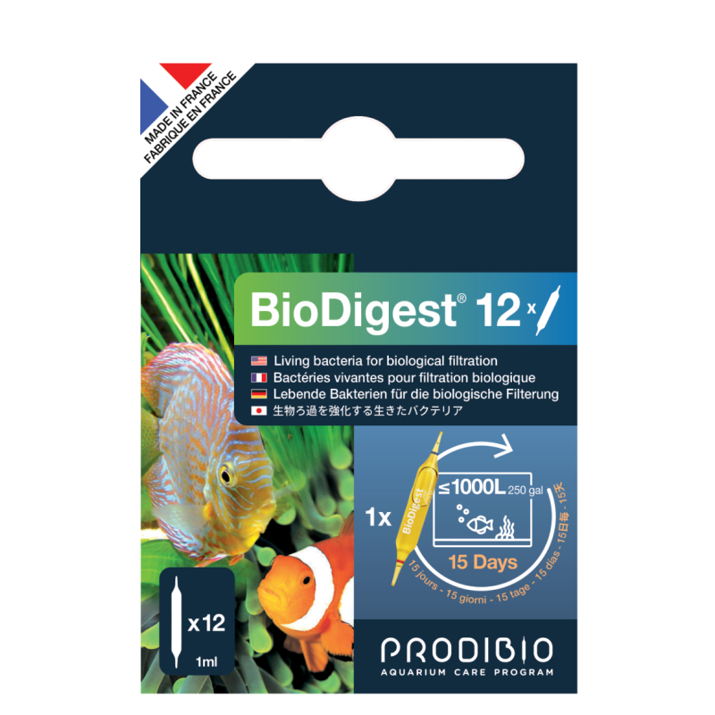 Bio-Digest 12 Ampullen Bakterien