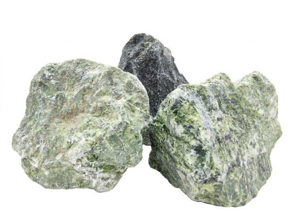 GRÜNER AFRIKA-SPECKSTEIN VARIIERT (Preis pro kg)
