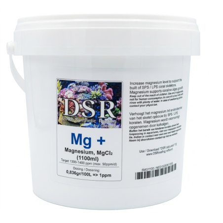 DSR - Mg+ (increases magnesium): Magnesium chloride (PET) 0.4 kg