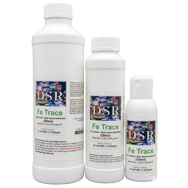 DSR - Fe Trace: Iron Trace, enhances Red Green colors 1000 ml