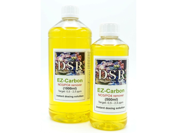 DSR - EZ-Carbon, PO4 NO3 remover, sistema di dosaggio 5000 ml