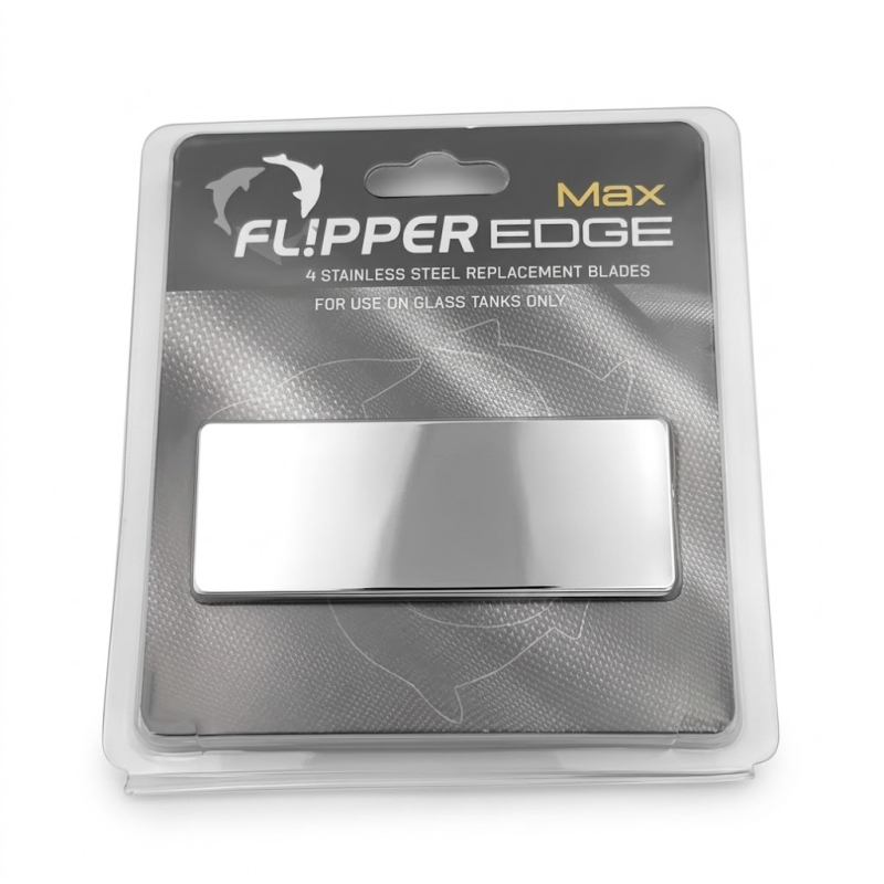 Flipper Edge Max - Cuchillas de repuesto de acero inoxidable 4 piezas FLIPPER