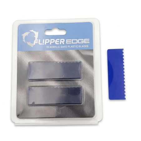 Flipper Edge Standard - Lame di ricambio in ABS per acrilico 10 pezzi FLIPPER