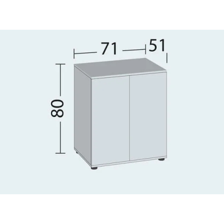 Meuble SBX LIDO 200 BLANCJUWEL