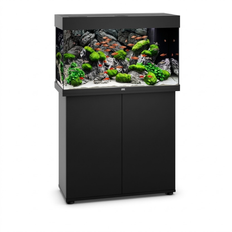Acuario RIO 125 LED (2x14w) NEGRO JUWEL sin mueble