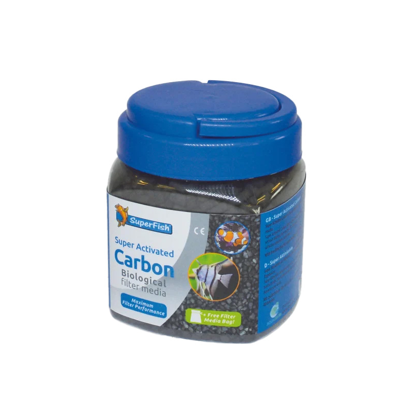 CARBÓN SUPER ACTIVADO 500 ML SUPERFISH