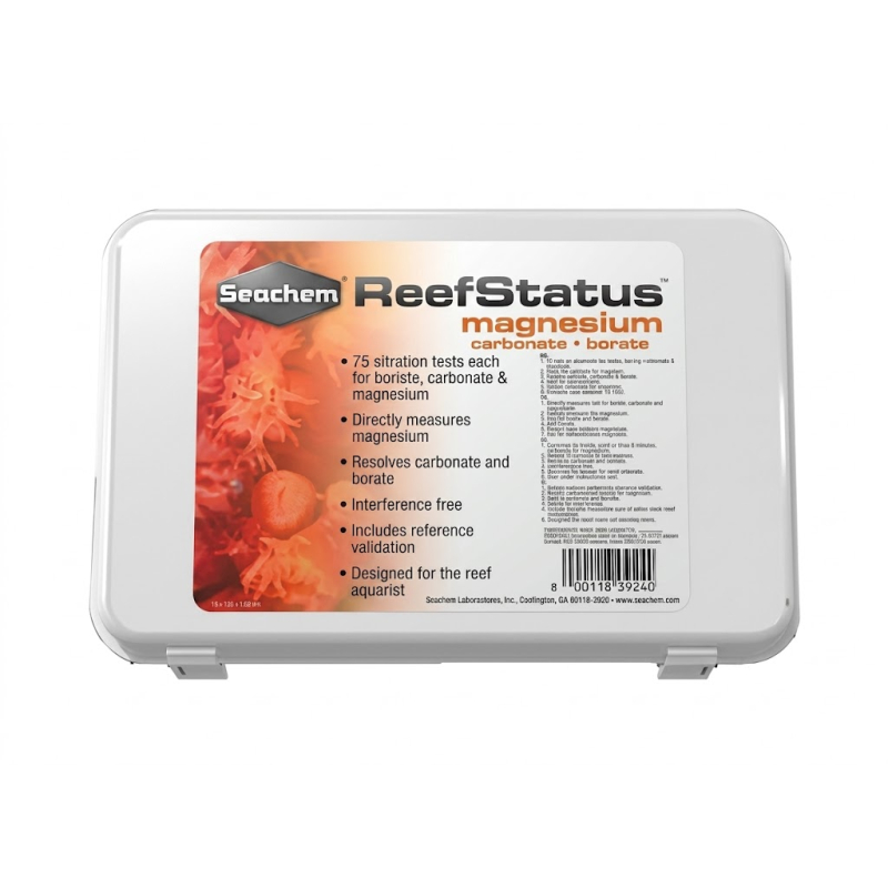 Riffstatus MAGNESIUM UND KARBONAT/BORAT ALKALINITÄT