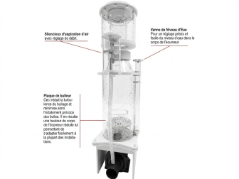 ASM121 internal skimmer right aquavie SKIMZ