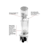 ASM121 espumador interno recto Aquavie SKIMZ