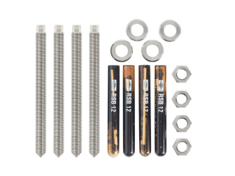Abyzz AFC Wall Bolt Kit M12 10000194