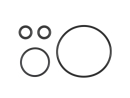 Abyzz O-Ring-Kit A100/A120 90000069