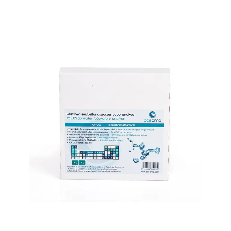 Analyse ICP-MS de l’eau de source Oceamo