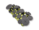 10 cm Classico Monocolore Racks Aquaprint Giallo