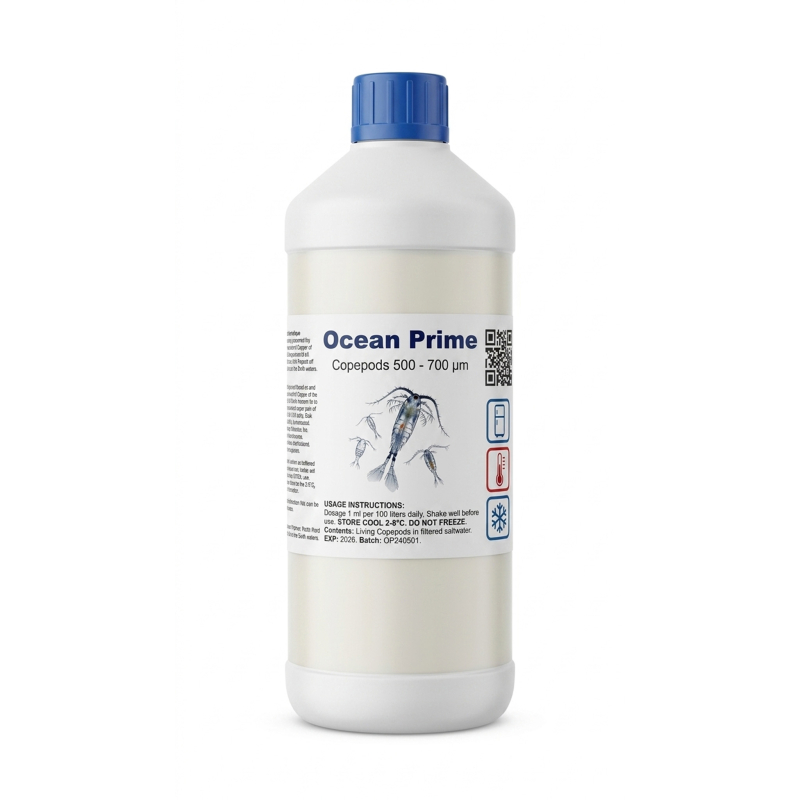 Ocean Prime - Copépodes Liquide 500-700 microns 1000 ml DVH