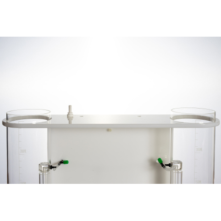 Reactor bicilíndrico 4L Para el cultivo de rotíferos