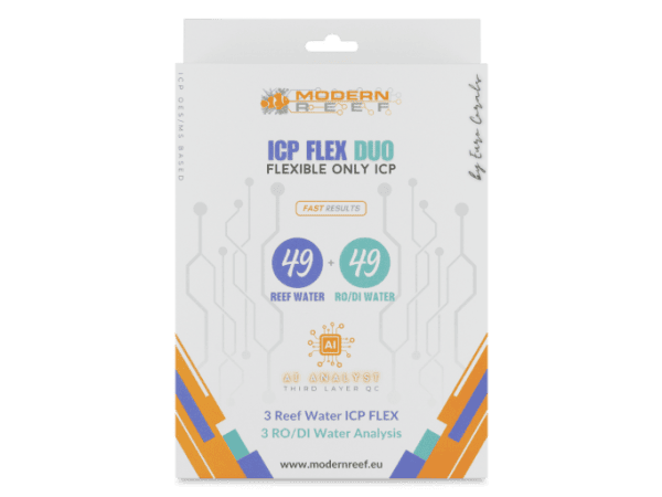 ICP Flex DUO 3-PACK (3 ICP only + 3 RO DI Water Analysis Pro) Modern Reef