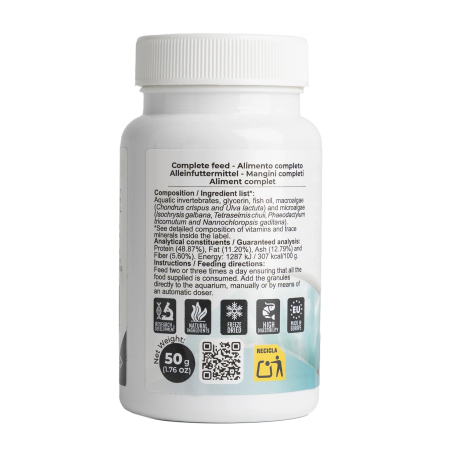 DKI Marine 50 gr Ø 0,6 mm (plankton- en garnalengranulaat voor vissen) EASYREEFS