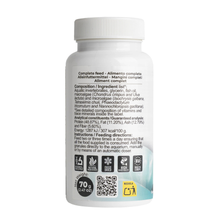 DKI Marine 70 g Ø 1,2 mm (Plankton- und Garnelenpellets für Fische) EASYREEFS