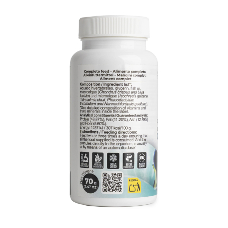 DKI Marine 70 gr Ø 2,0 mm (plankton- en garnalenkorrels voor vissen) EASYREEFS
