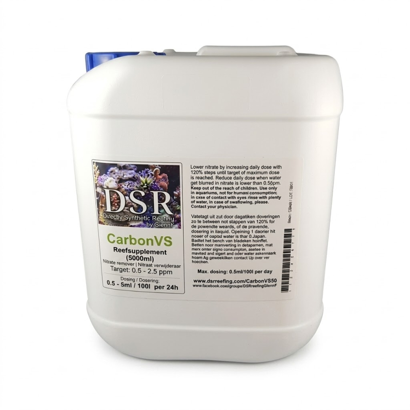 DSR - Carbon v s: nitraatverwijderaar 10Liter