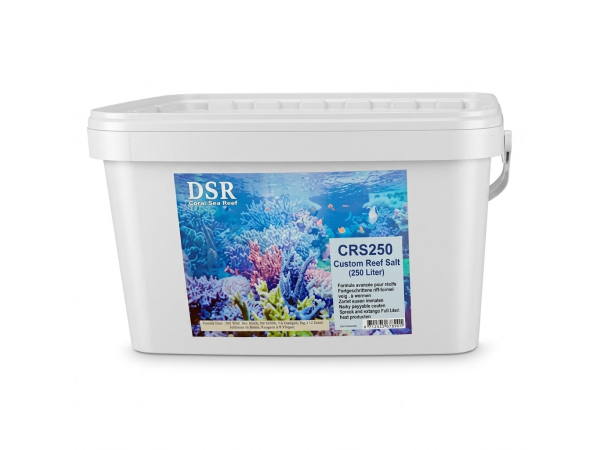 DSR - Sale marino personalizzato per 250 litri, DSR Sali puri, macro elementi confezionati separatamente x
